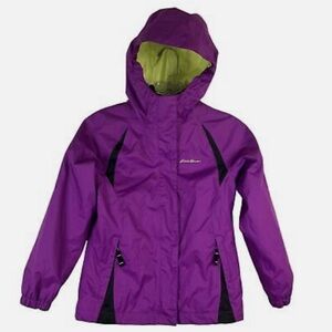 Eddie Bauer Jacket Purple/Green kids size Large 14-16